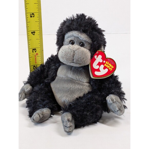 TY TUMBA the GORILLA BEANIE BABY - Picture 2 of 7